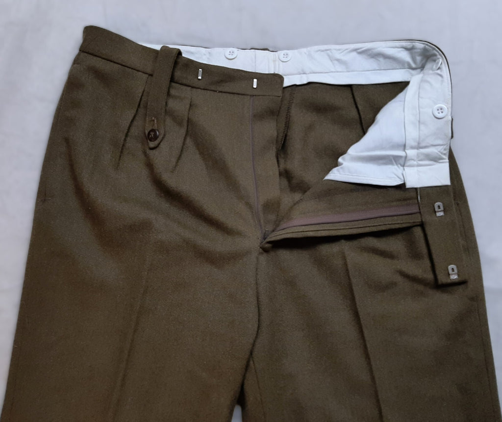 No2 Officer's Trousers British Army Belt Loop Old Pattern Uniform Dress W36"