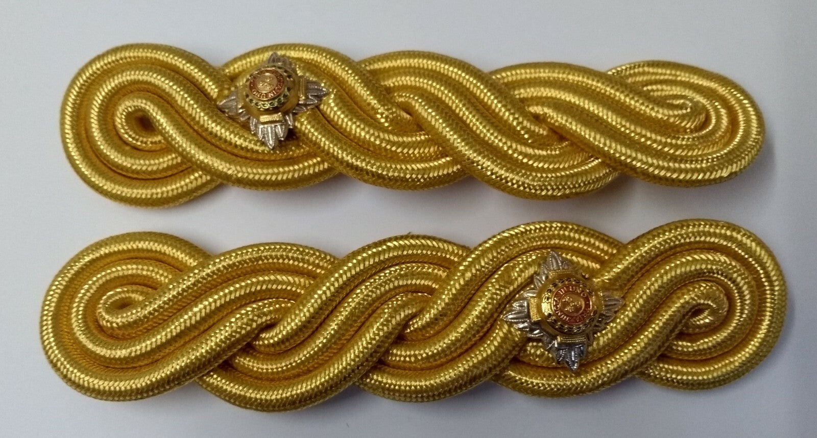 Genuine British Army Second Lieutenant Ceremonial Gold Wire Cords Shoulder