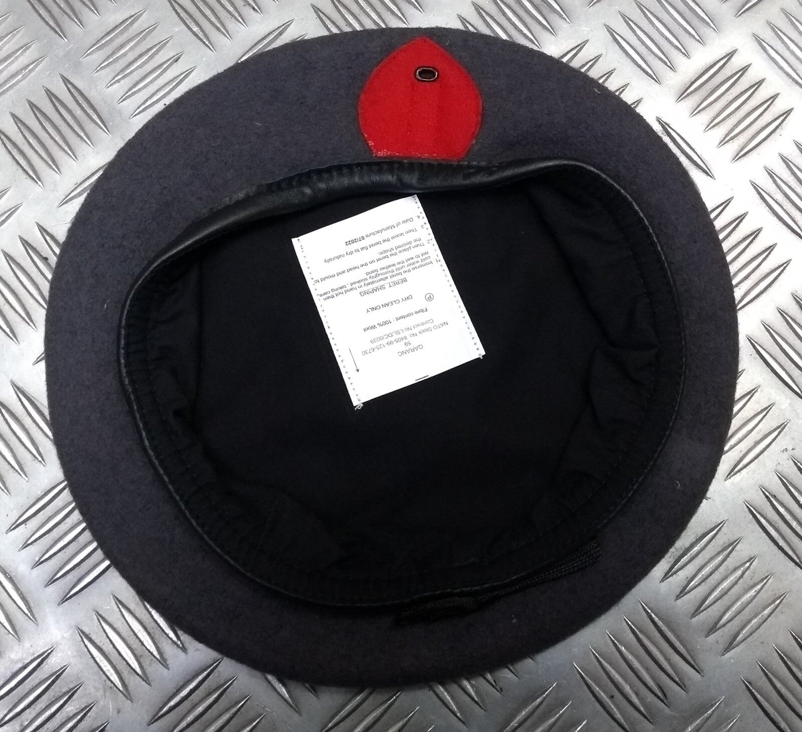 QARANC Grey Beret British Army Queen Alexandra's Royal Nursing Corps 59cm