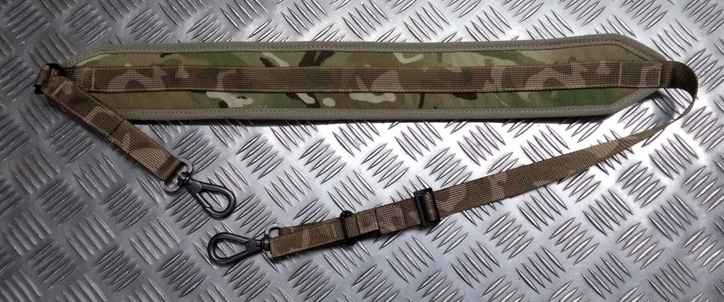 MTP Sling General Purpose Multicam Padded Shoulder Strap With Dual Snap Hook