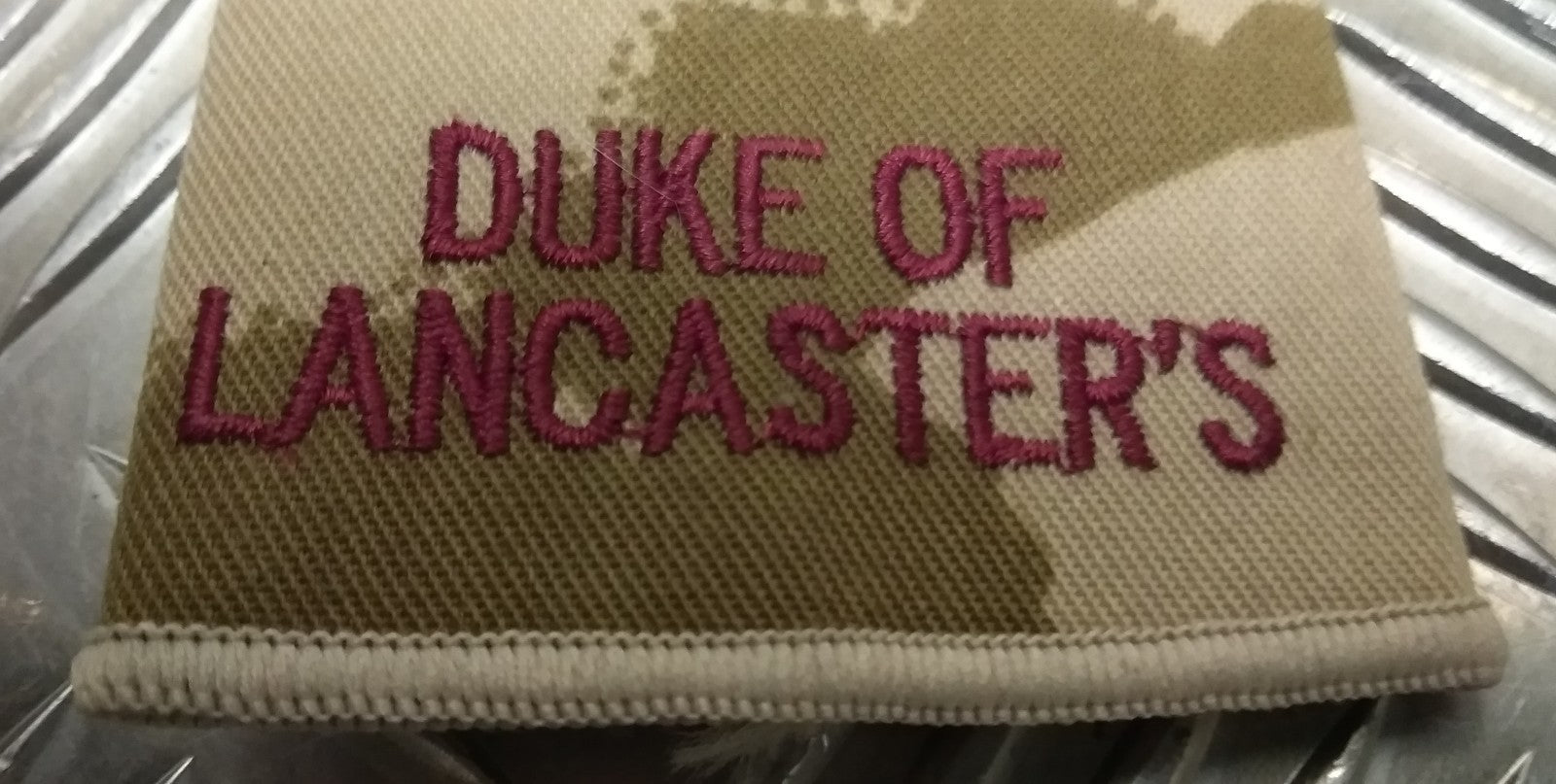 Duke Of Lancaster's Camo Rank Slide Various Ranks Genuine British