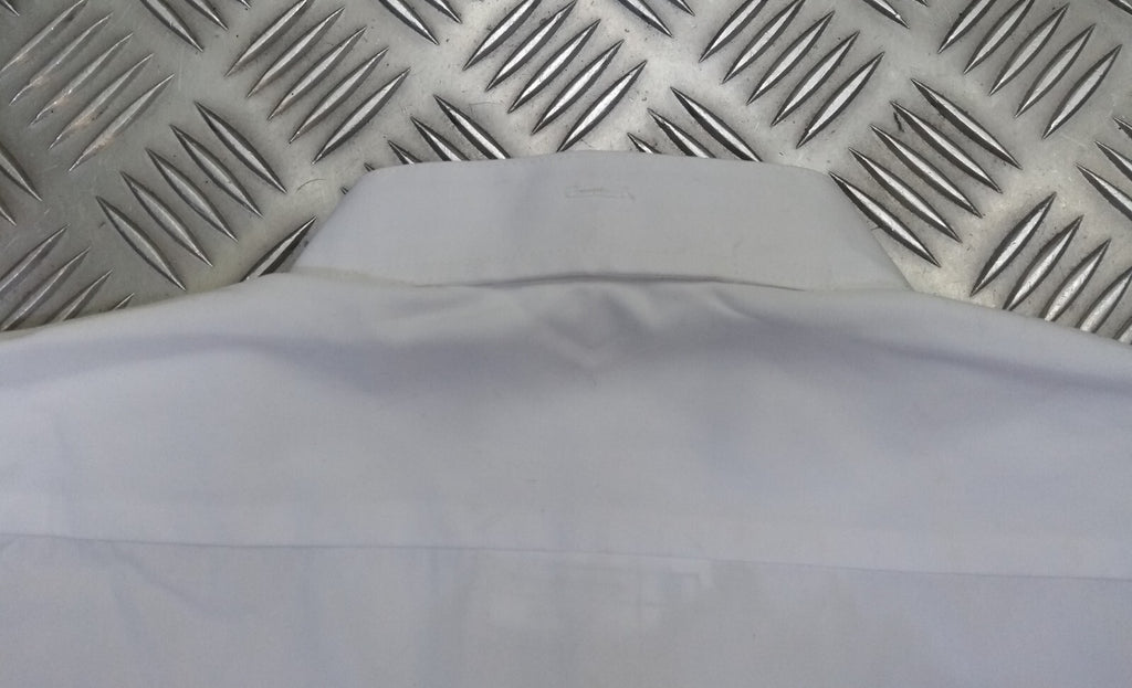 Collarless Shirt Army White Womans Long Sleeve Officers & Mess Dress NEW