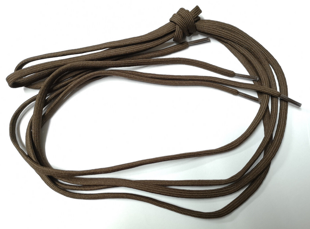 Brown Flat Boot Laces ideal for Meindl & other Brown Boots
