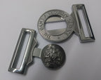Genuine The Gambia Security Service Insignia Belt Buckle Chrome Locket NEW