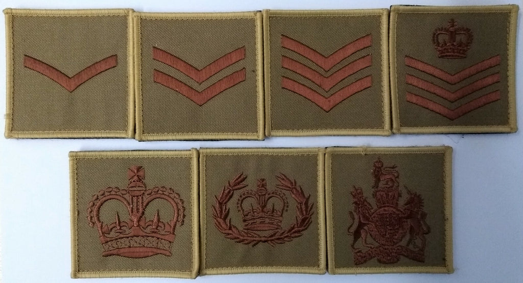 Genuine British Issue Desert Tan Osprey Large Patches Assorted Ranks
