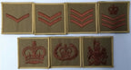 Genuine British Issue Desert Tan Osprey Large Patches Assorted Ranks