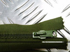 ANF 9" Closed End Green Zip / Zipper H Duty Genuine British- NEW