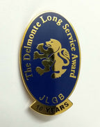 Genuine British Made The Delmonte Long Service Award JLGB 10 Years Badge New
