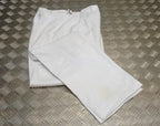 WRAF No6a White Bands Woman's British RAF Royal Air Force Dress Trousers / Slack With Marks