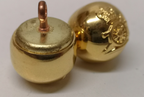 Royal Horse Artillery RHA Full Ball Gold Coloured Ceremonial Buttons 27L
