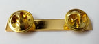 Genuine British Standard Issue Gold Coloured Plain Metal Rank Bar NEW
