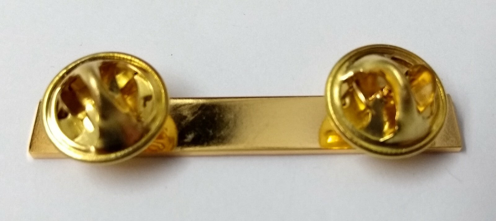 Genuine British Standard Issue Gold Coloured Plain Metal Rank Bar NEW