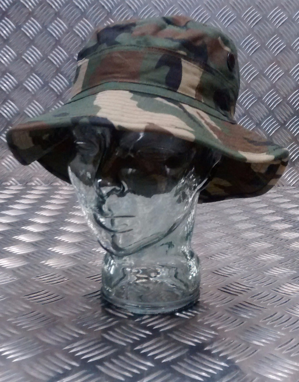 Style Special Forces Boonie / Bush Hat Short Brim DPM W/Land Camo NEW