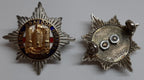 RDG Insignia British Army Collar Badges Vintage Two Small Royal Dragoon Guards