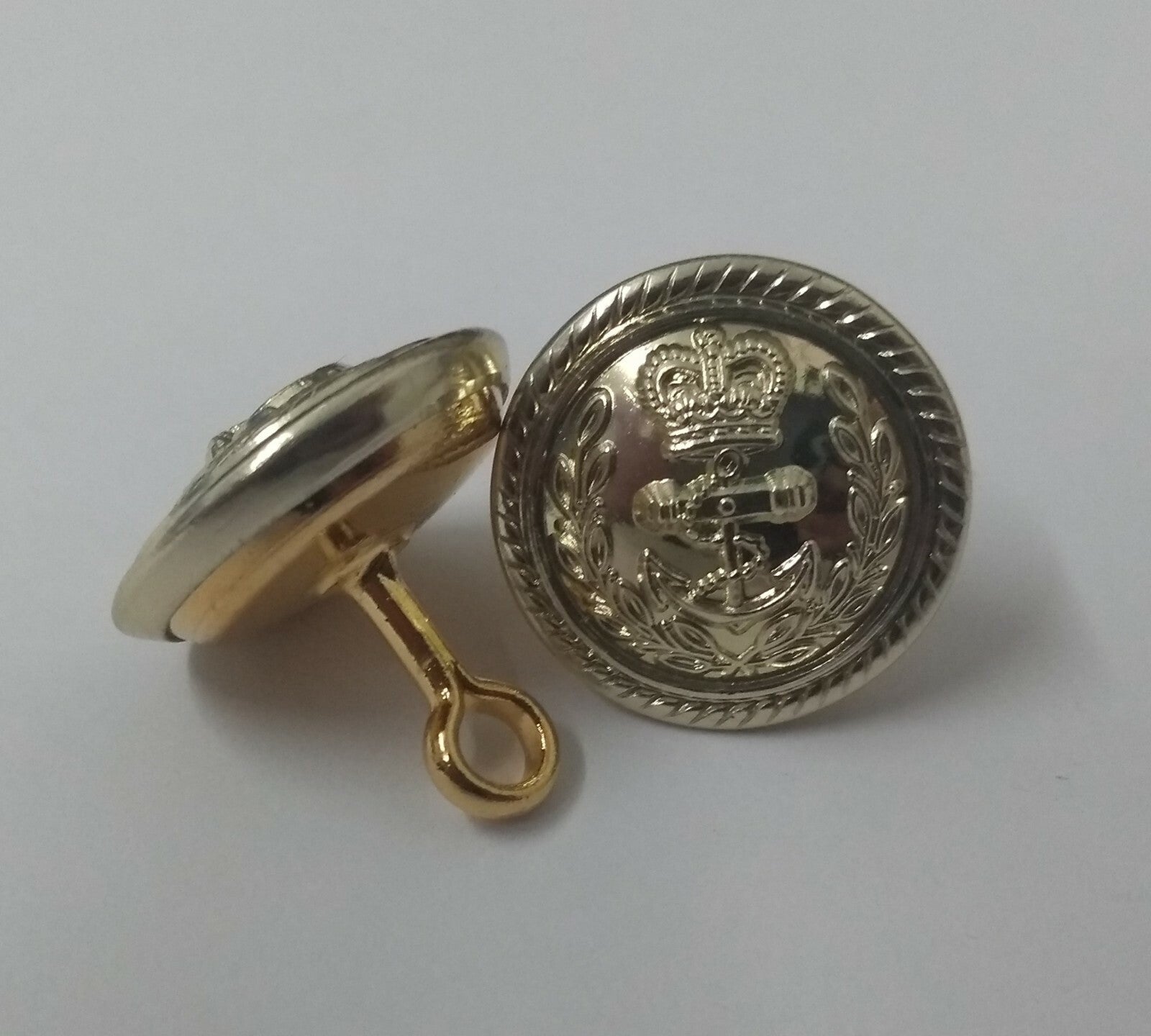 Royal Navy RN Buttons Officers Flag Mess Dress 26L