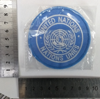 United UN Round Patch Shoulder Cloth Embroidered - NEW