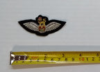 Mess Kit Badge AAC Officer's Wings British Army Hand Embroidered Arm Patch
