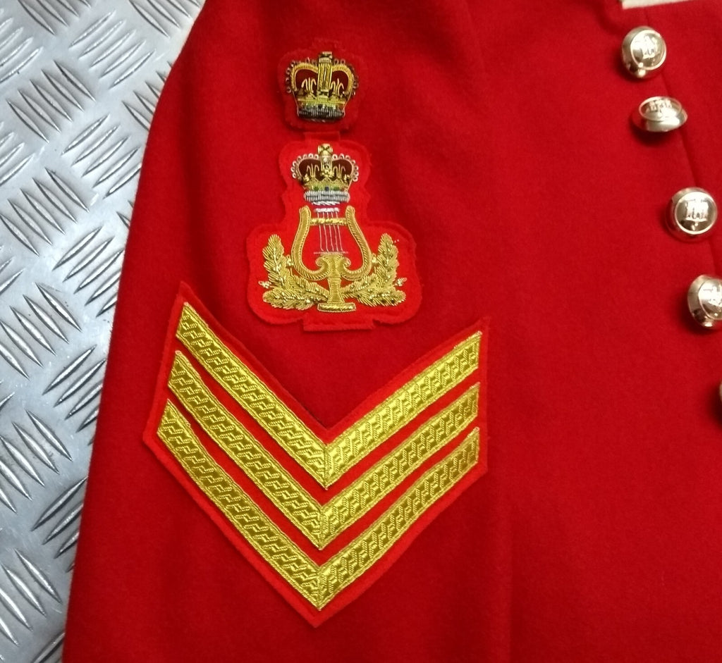 British Army Red Tunic Gibraltar Bandsman Ceremonial Style Jacket Good Size