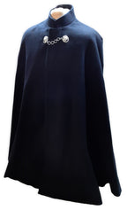 British RM Cape Navy Blue Wool Bandsman Bandswoman Lion Head Clasp