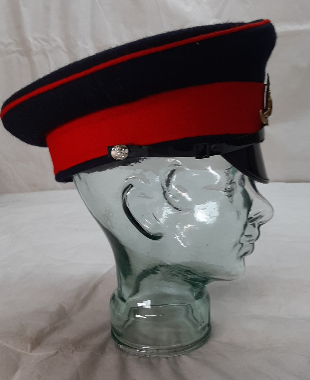 No1 Dress Hat British Army With Royal Artillery Insignia Short Peak 56cm
