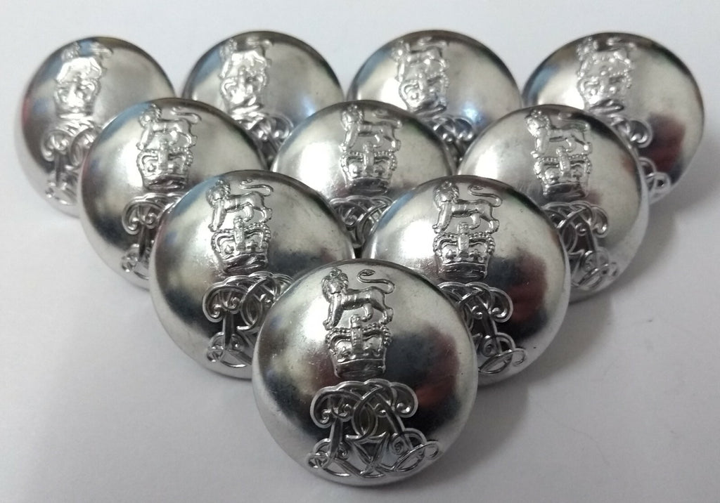 Genuine British Army The Life Guards Regiment Dress X10 Buttons ASBT117