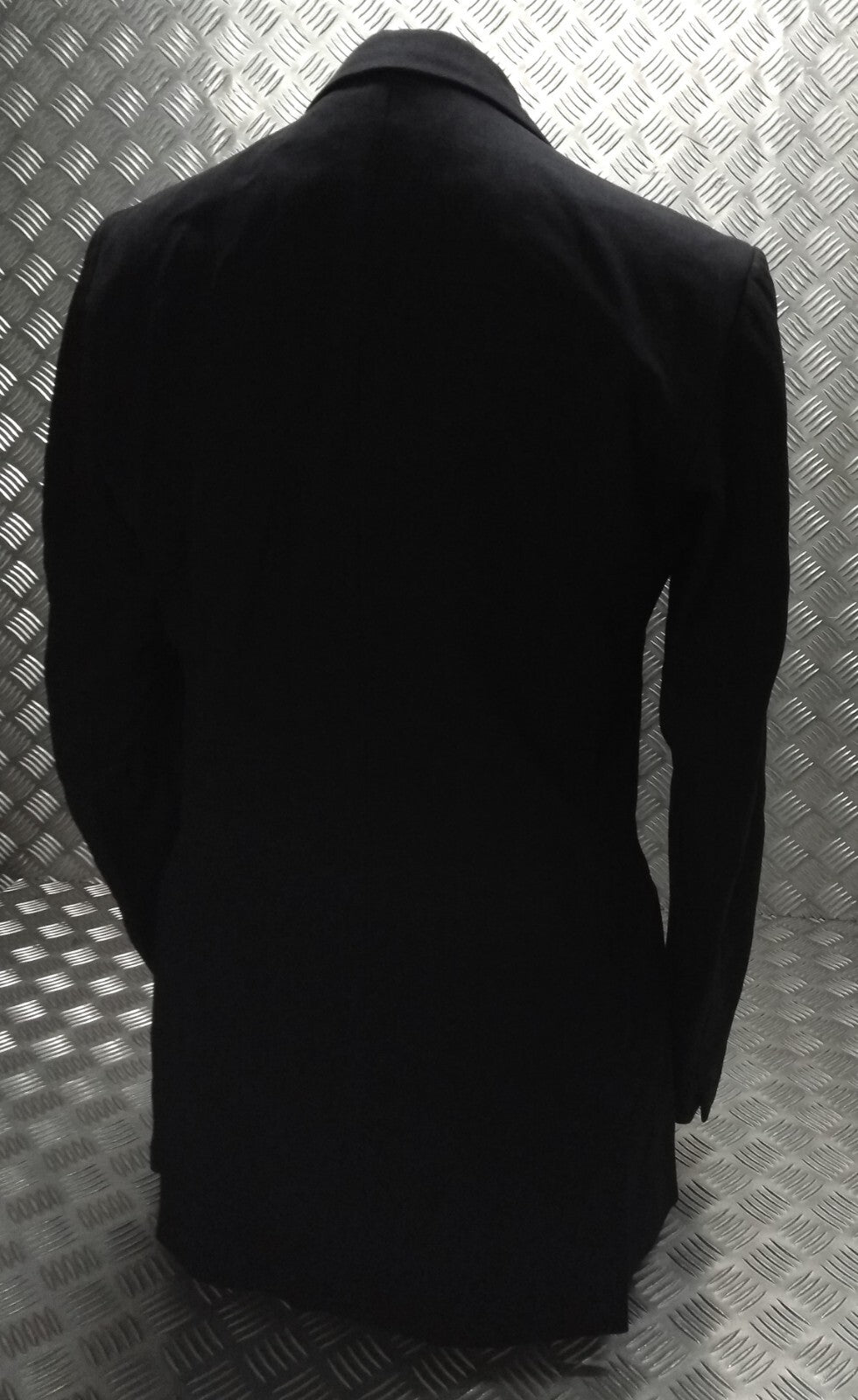 Vintage Blazer Double Breasted Jacket Retro Army Style or Casual Wear No Buttons