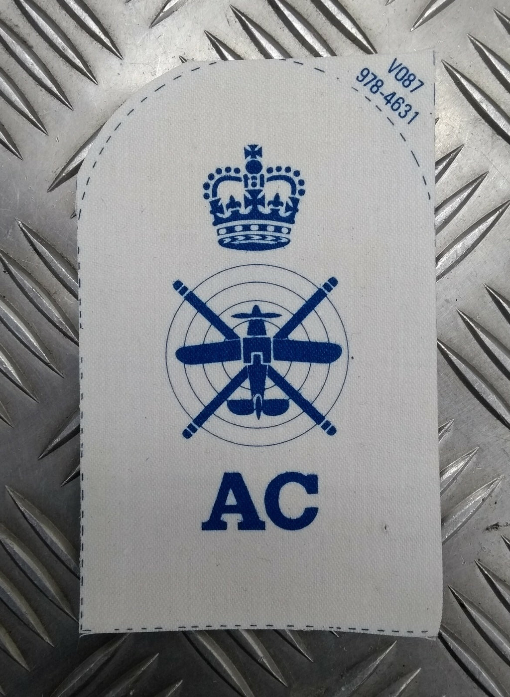 Aircraft Controller Royal Navy Petty Officer Qualification Rank Patch