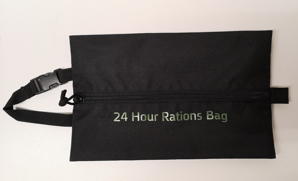 British Army Virtus 24hr Rations Carry Bag Stealth Black