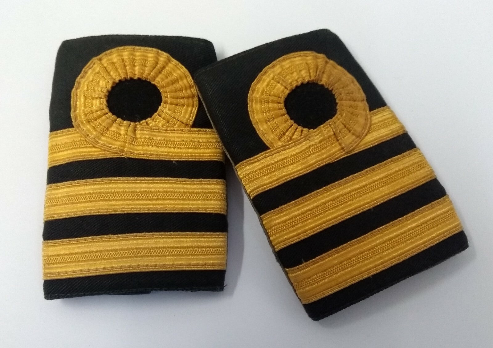 Commander Gold Lace Rank Slides Genuine British Royal Navy Issue ASPS451