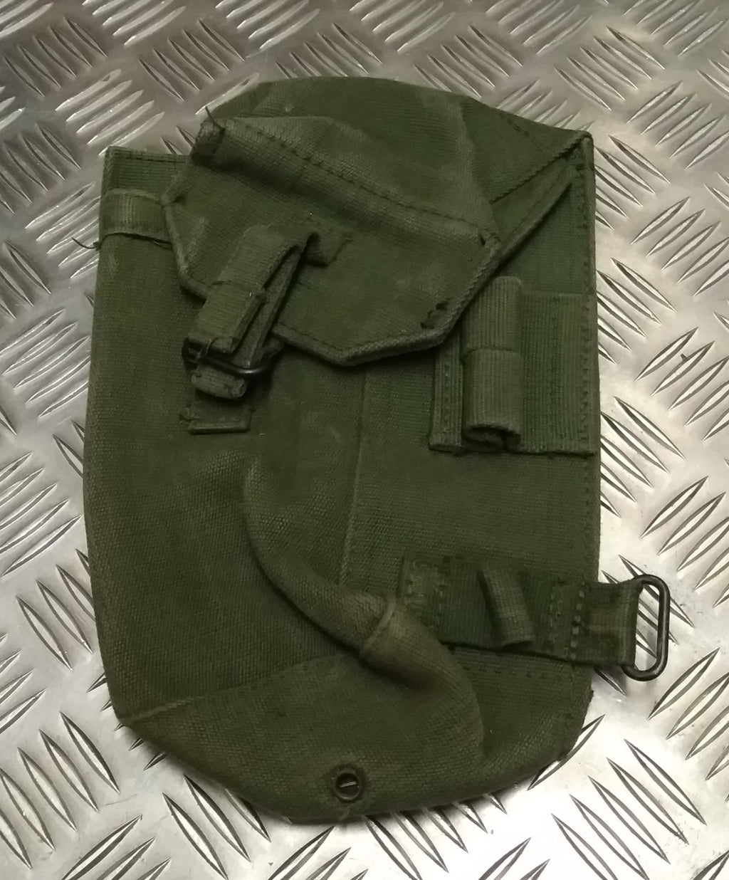 Genuine British Issue 58 Patt OD Green Falklands Type Ammo Pouch Left