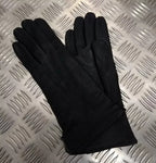 Style Officers Black Leather Lined 3 Dart Parade Gloves Size 8¾