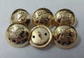 Genuine British Army Issue The Royal Regiment of Wales Dress Buttons 40L NEW