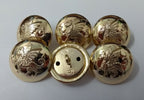 Genuine British Army Issue The Royal Regiment of Wales Dress Buttons 40L NEW