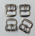 Genuine Specification 1/2" Nickel Plated Small Roll Buckles X4 STD40