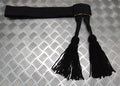Waist Sash Black No1 Dress Ceremonial Style - NEW