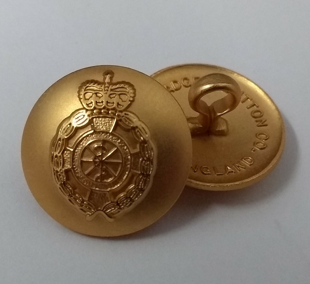 Genuine Vintage British LAS London Ambulance Service Dress Cap Buttons 16mm