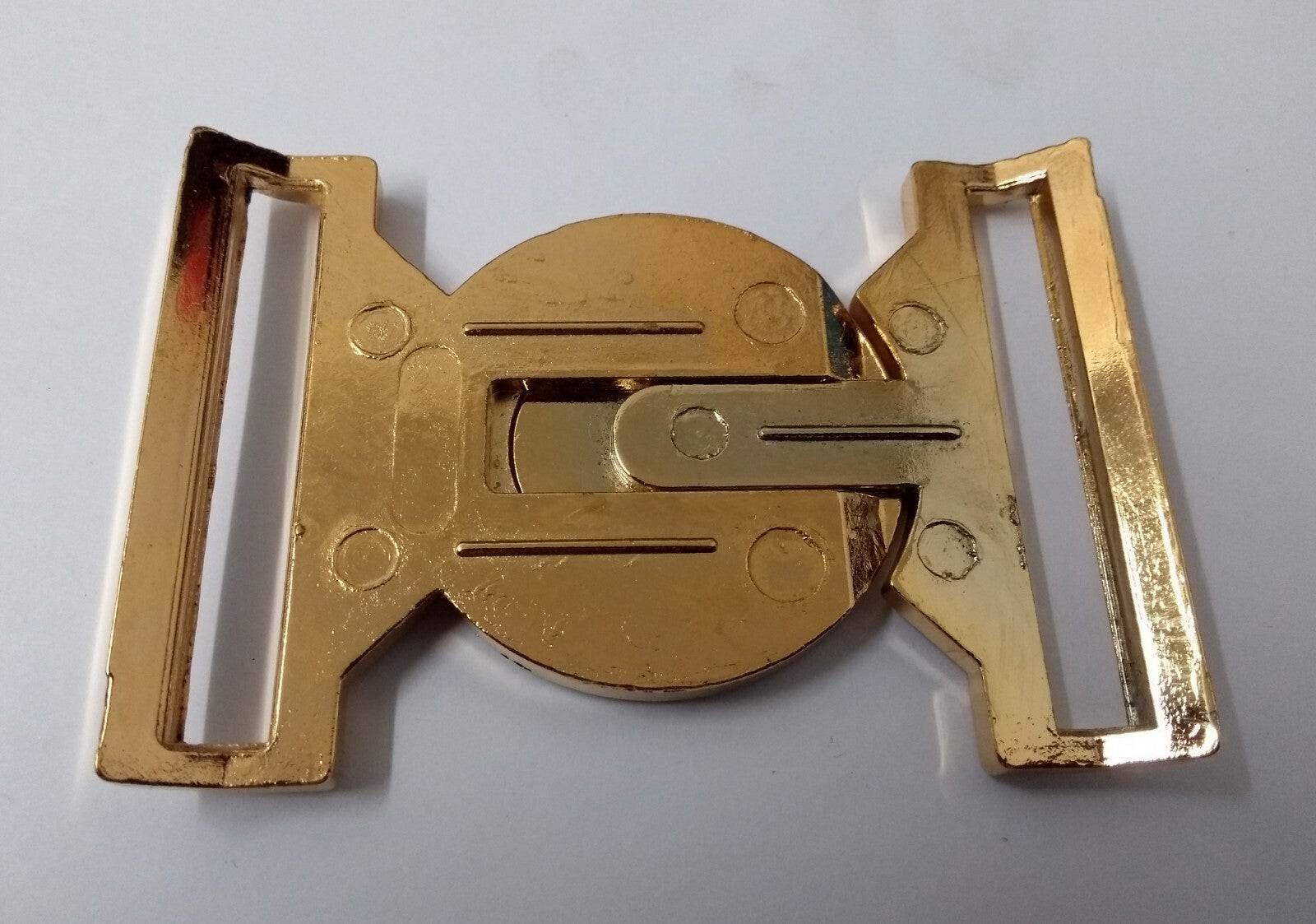 Genuine British Army 3rd Division Insignia Ceremonial Stable Belt Buckle