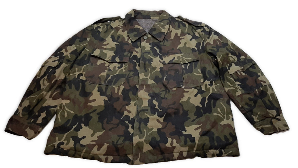 Army Combat Jacket Camouflage Full lined Cold Weather Camo BDU Type Big Size