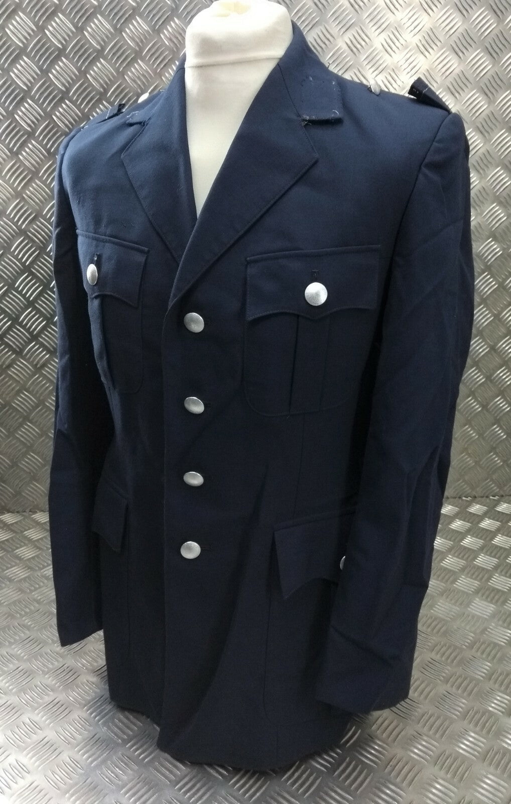 RAF Royal Air Force Vintage German Airforce Luftwaffe Dress Parade Jacket Bund De-Badged