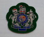 Mess Kit Badge WO1 Green British Hand Embroidered Insignia Arm Patch