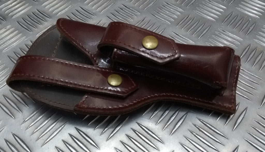 Dubai Parade Holster Brown Leather Ceremonial Issue Made in England