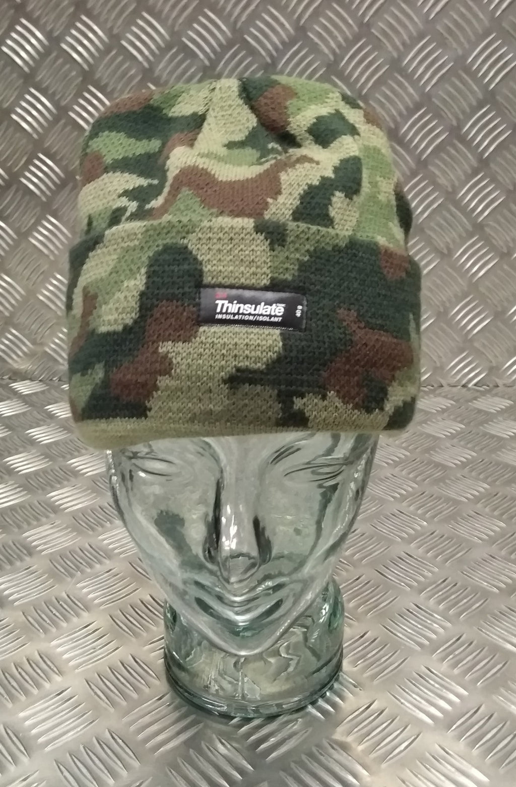 Woodland Digital Camouflage 3M Thinsulate Beanie Hat Very Warm - One Size - New