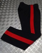 Vintage No1 Trousers Uniform Dress Old Pattern British Army 2" Red Stripe Faulty