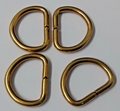 Genuine British Army Horse Guards & H Cav 18mm Bridle D Ring 2 Pairs STD26