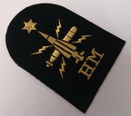 Genuine British Royal Navy HM Warfare Able Rate Qualification Badge