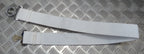 Yorks Belt White Yorkshire Regiment Courlene Belt & Chrome Buckle 44"