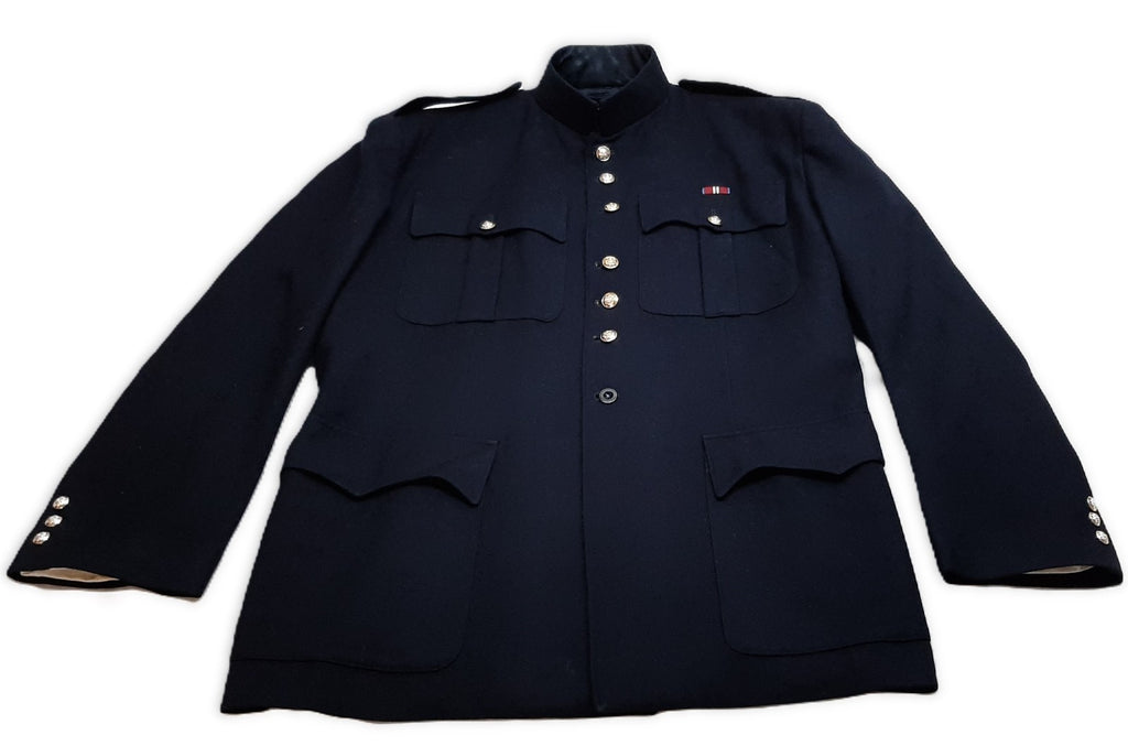 British Army Scots Jacket Vintage No1 Blue Dress Coat Chest Size 47"
