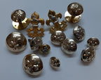 Duke of Lancaster Miscellaneous Lot of 14 Pieces Buttons British Army Insignia
