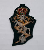 REME Commando Officers Hand Embroidered British Army Old Pattern Beret Badge