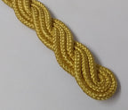 Gold Cords Shoulder British Made Army Issue no Rank Insignia Ceremonial